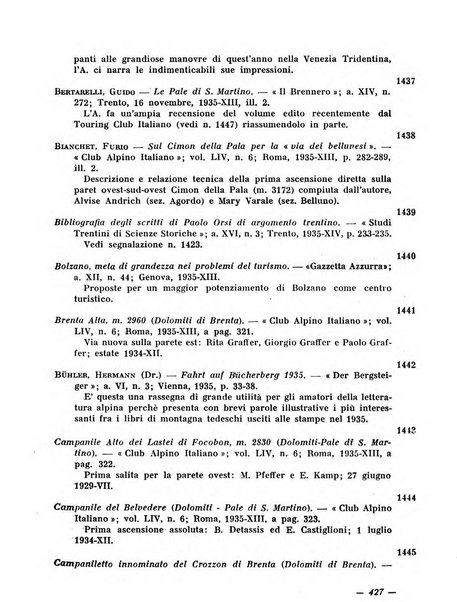 Bollettino bibliografico trimestrale della Venezia Tridentina