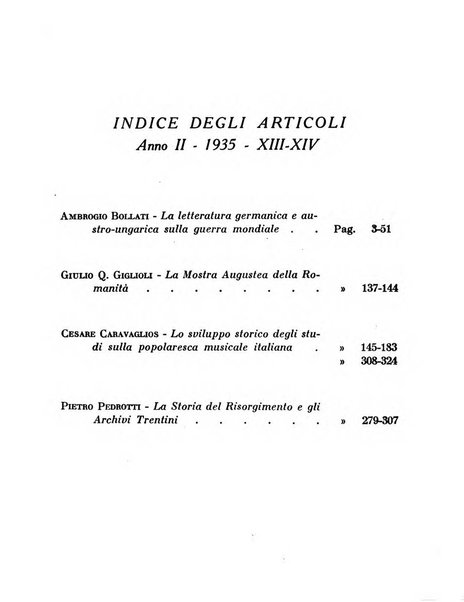 Bollettino bibliografico trimestrale della Venezia Tridentina