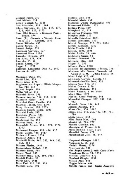 Bollettino bibliografico trimestrale della Venezia Tridentina