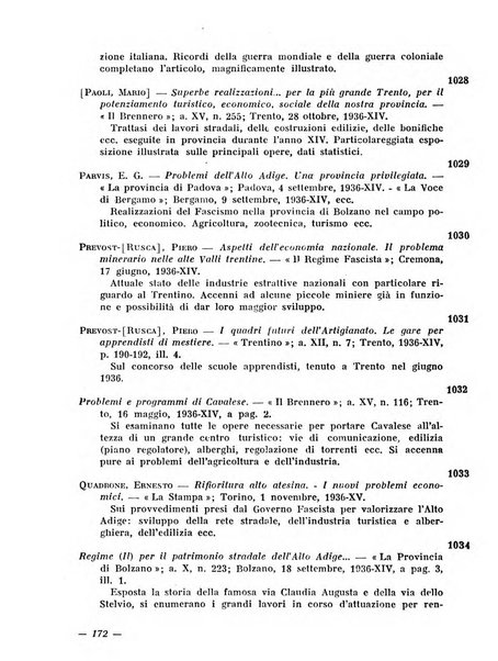 Bollettino bibliografico trimestrale della Venezia Tridentina