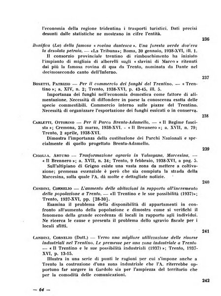 Bollettino bibliografico trimestrale della Venezia Tridentina