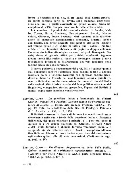 Bollettino bibliografico trimestrale della Venezia Tridentina