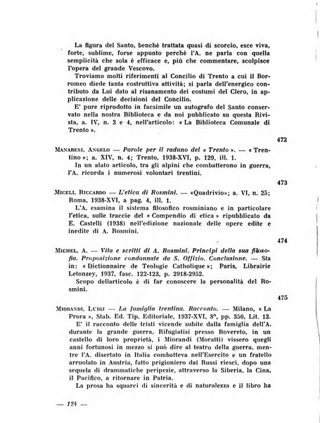 Bollettino bibliografico trimestrale della Venezia Tridentina