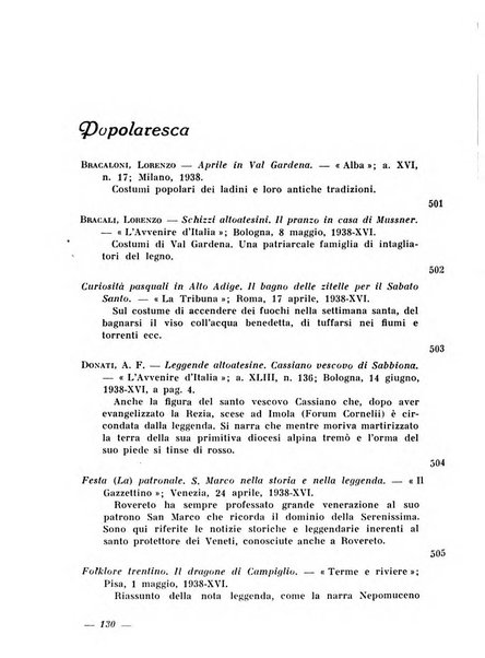 Bollettino bibliografico trimestrale della Venezia Tridentina