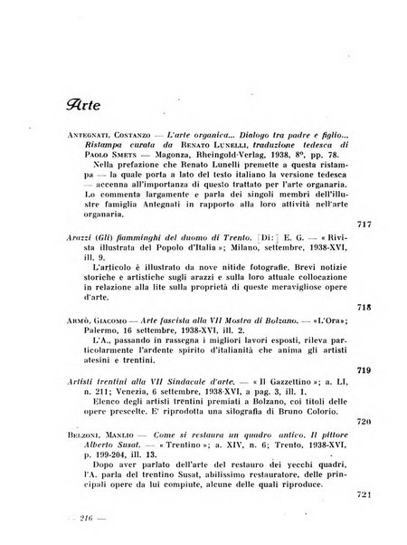 Bollettino bibliografico trimestrale della Venezia Tridentina