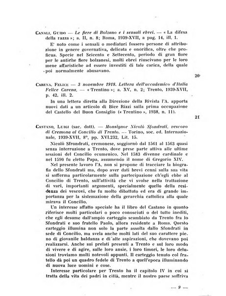 Bollettino bibliografico trimestrale della Venezia Tridentina