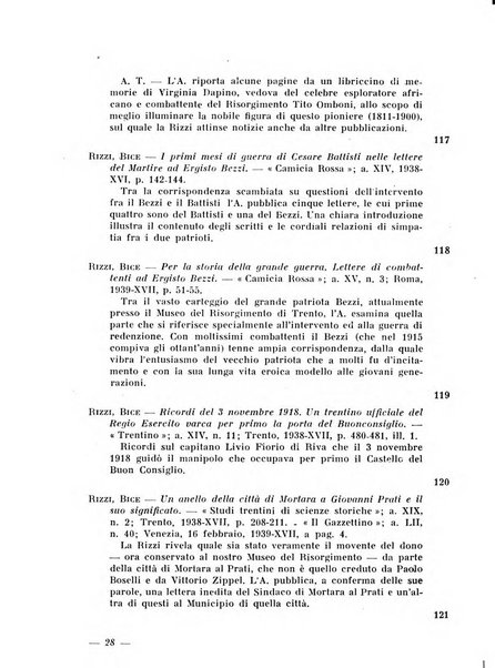 Bollettino bibliografico trimestrale della Venezia Tridentina