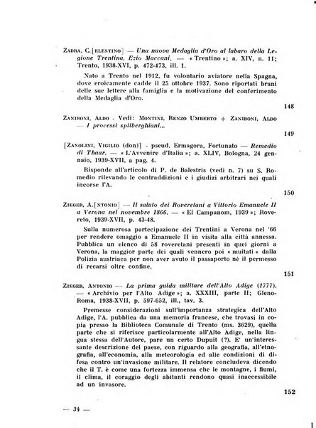 Bollettino bibliografico trimestrale della Venezia Tridentina