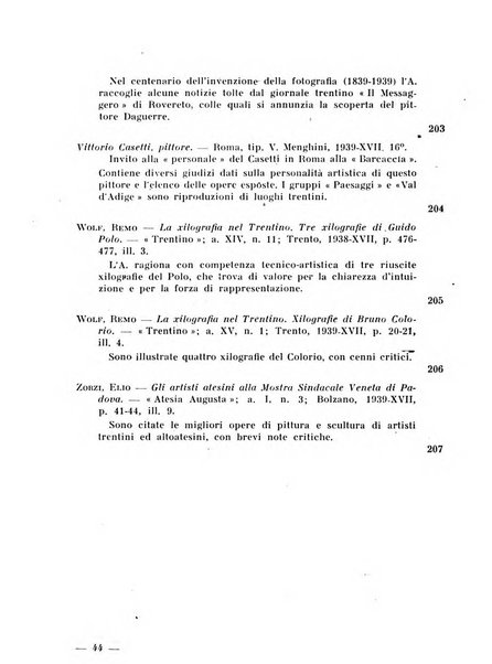 Bollettino bibliografico trimestrale della Venezia Tridentina