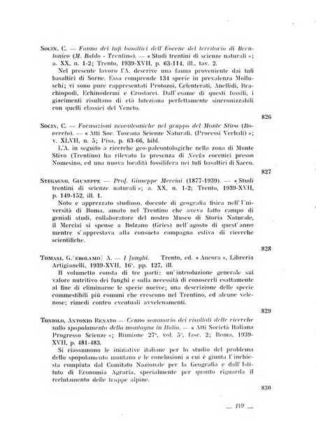 Bollettino bibliografico trimestrale della Venezia Tridentina