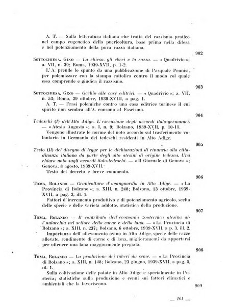 Bollettino bibliografico trimestrale della Venezia Tridentina