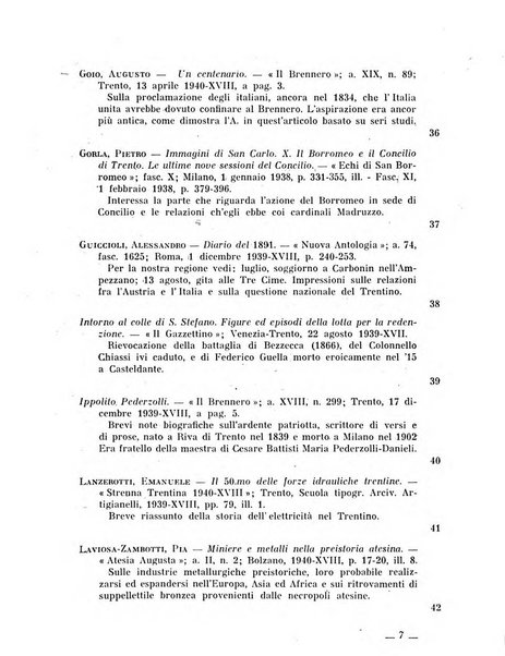 Bollettino bibliografico trimestrale della Venezia Tridentina