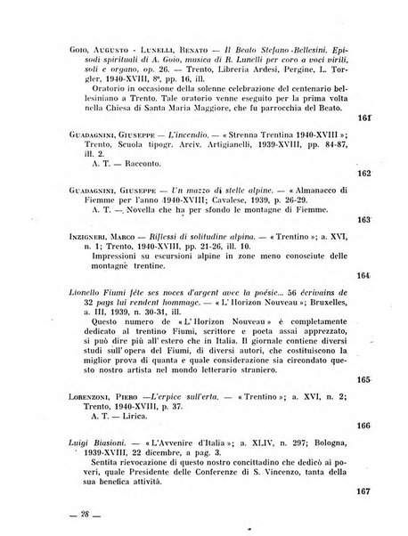 Bollettino bibliografico trimestrale della Venezia Tridentina