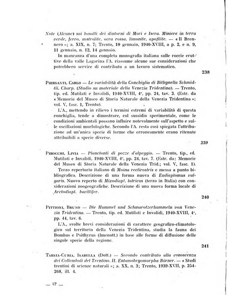 Bollettino bibliografico trimestrale della Venezia Tridentina