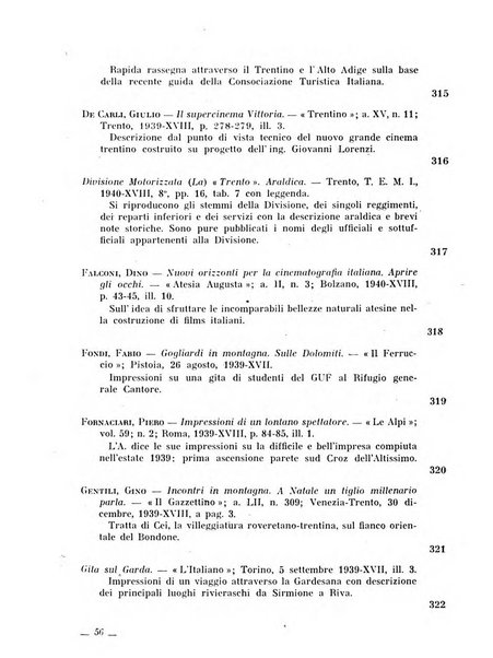 Bollettino bibliografico trimestrale della Venezia Tridentina