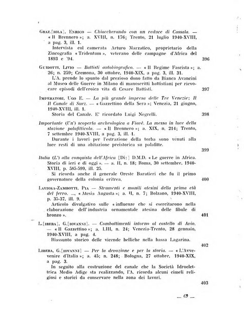 Bollettino bibliografico trimestrale della Venezia Tridentina