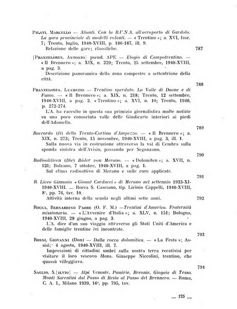 Bollettino bibliografico trimestrale della Venezia Tridentina