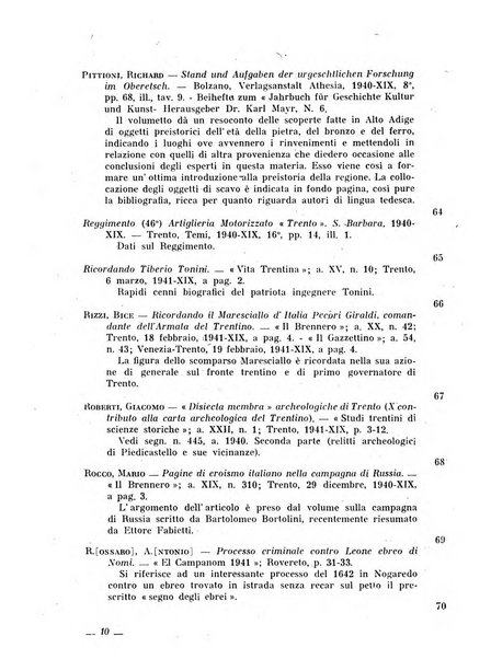 Bollettino bibliografico trimestrale della Venezia Tridentina