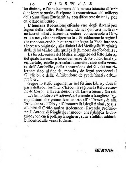 Il Giornale de letterati per tutto l'anno ...