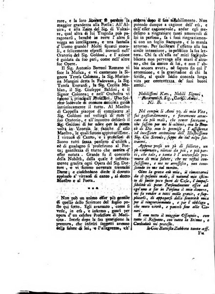 Gazzetta veneta che contiene tutto quello, ch'è da vendere, da comperare, da darsi a fitto, le cose ricercate, le perdute, le trovate, in Venezia, o fuori di Venezia, il prezzo delle merci, il valore de' cambj, ed altre notizie, parte dilettevoli, e parte utili al Pubblico