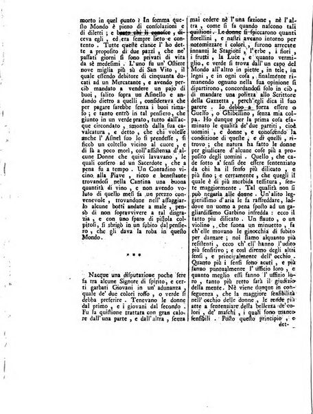 Gazzetta veneta che contiene tutto quello, ch'è da vendere, da comperare, da darsi a fitto, le cose ricercate, le perdute, le trovate, in Venezia, o fuori di Venezia, il prezzo delle merci, il valore de' cambj, ed altre notizie, parte dilettevoli, e parte utili al Pubblico