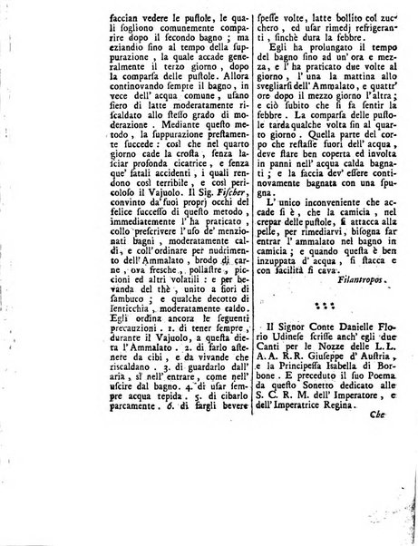 Gazzetta veneta che contiene tutto quello, ch'è da vendere, da comperare, da darsi a fitto, le cose ricercate, le perdute, le trovate, in Venezia, o fuori di Venezia, il prezzo delle merci, il valore de' cambj, ed altre notizie, parte dilettevoli, e parte utili al Pubblico