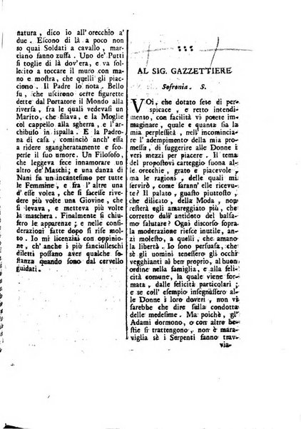 Gazzetta veneta che contiene tutto quello, ch'è da vendere, da comperare, da darsi a fitto, le cose ricercate, le perdute, le trovate, in Venezia, o fuori di Venezia, il prezzo delle merci, il valore de' cambj, ed altre notizie, parte dilettevoli, e parte utili al Pubblico