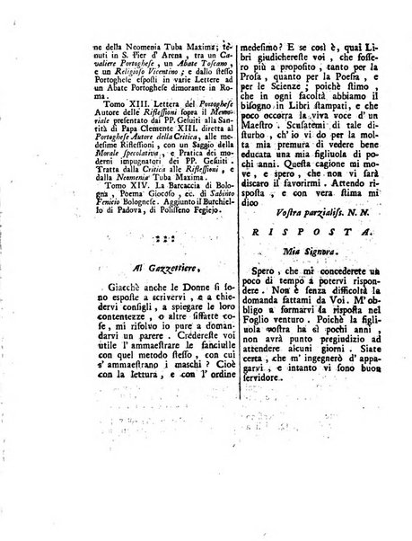 Gazzetta veneta che contiene tutto quello, ch'è da vendere, da comperare, da darsi a fitto, le cose ricercate, le perdute, le trovate, in Venezia, o fuori di Venezia, il prezzo delle merci, il valore de' cambj, ed altre notizie, parte dilettevoli, e parte utili al Pubblico