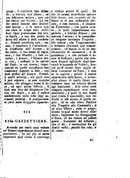 Gazzetta veneta che contiene tutto quello, ch'è da vendere, da comperare, da darsi a fitto, le cose ricercate, le perdute, le trovate, in Venezia, o fuori di Venezia, il prezzo delle merci, il valore de' cambj, ed altre notizie, parte dilettevoli, e parte utili al Pubblico