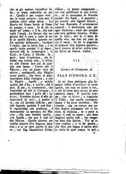 Gazzetta veneta che contiene tutto quello, ch'è da vendere, da comperare, da darsi a fitto, le cose ricercate, le perdute, le trovate, in Venezia, o fuori di Venezia, il prezzo delle merci, il valore de' cambj, ed altre notizie, parte dilettevoli, e parte utili al Pubblico