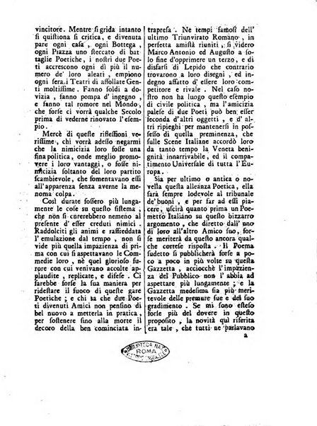 Gazzetta veneta che contiene tutto quello, ch'è da vendere, da comperare, da darsi a fitto, le cose ricercate, le perdute, le trovate, in Venezia, o fuori di Venezia, il prezzo delle merci, il valore de' cambj, ed altre notizie, parte dilettevoli, e parte utili al Pubblico