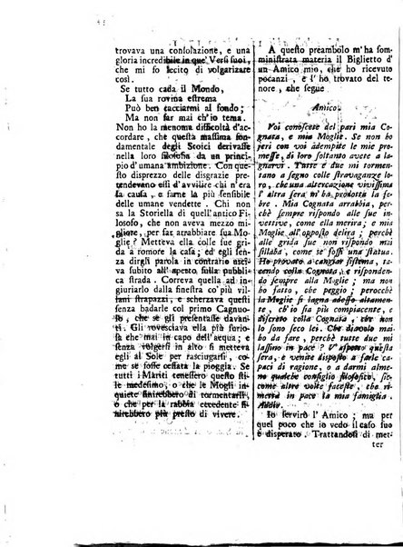 Gazzetta veneta che contiene tutto quello, ch'è da vendere, da comperare, da darsi a fitto, le cose ricercate, le perdute, le trovate, in Venezia, o fuori di Venezia, il prezzo delle merci, il valore de' cambj, ed altre notizie, parte dilettevoli, e parte utili al Pubblico