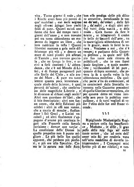 Gazzetta veneta che contiene tutto quello, ch'è da vendere, da comperare, da darsi a fitto, le cose ricercate, le perdute, le trovate, in Venezia, o fuori di Venezia, il prezzo delle merci, il valore de' cambj, ed altre notizie, parte dilettevoli, e parte utili al Pubblico