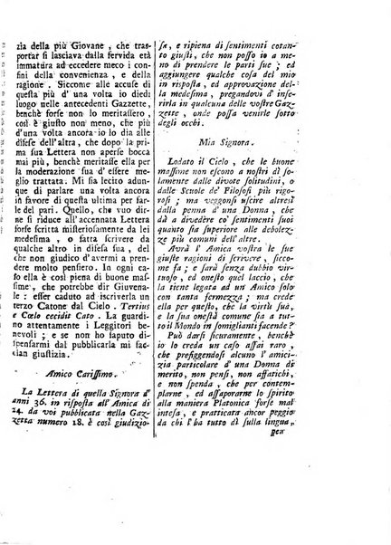 Gazzetta veneta che contiene tutto quello, ch'è da vendere, da comperare, da darsi a fitto, le cose ricercate, le perdute, le trovate, in Venezia, o fuori di Venezia, il prezzo delle merci, il valore de' cambj, ed altre notizie, parte dilettevoli, e parte utili al Pubblico