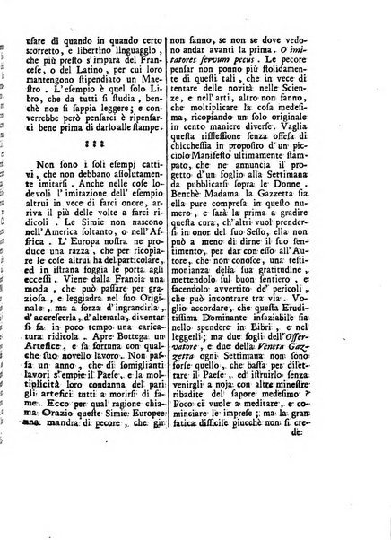 Gazzetta veneta che contiene tutto quello, ch'è da vendere, da comperare, da darsi a fitto, le cose ricercate, le perdute, le trovate, in Venezia, o fuori di Venezia, il prezzo delle merci, il valore de' cambj, ed altre notizie, parte dilettevoli, e parte utili al Pubblico