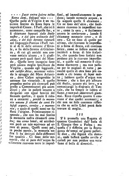 Gazzetta veneta che contiene tutto quello, ch'è da vendere, da comperare, da darsi a fitto, le cose ricercate, le perdute, le trovate, in Venezia, o fuori di Venezia, il prezzo delle merci, il valore de' cambj, ed altre notizie, parte dilettevoli, e parte utili al Pubblico