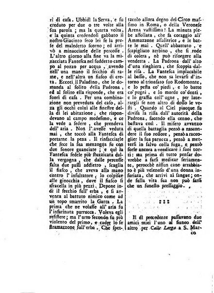 Gazzetta veneta che contiene tutto quello, ch'è da vendere, da comperare, da darsi a fitto, le cose ricercate, le perdute, le trovate, in Venezia, o fuori di Venezia, il prezzo delle merci, il valore de' cambj, ed altre notizie, parte dilettevoli, e parte utili al Pubblico