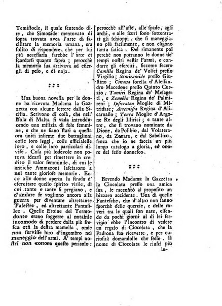 Gazzetta veneta che contiene tutto quello, ch'è da vendere, da comperare, da darsi a fitto, le cose ricercate, le perdute, le trovate, in Venezia, o fuori di Venezia, il prezzo delle merci, il valore de' cambj, ed altre notizie, parte dilettevoli, e parte utili al Pubblico