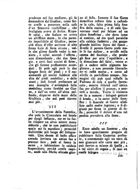 Gazzetta veneta che contiene tutto quello, ch'è da vendere, da comperare, da darsi a fitto, le cose ricercate, le perdute, le trovate, in Venezia, o fuori di Venezia, il prezzo delle merci, il valore de' cambj, ed altre notizie, parte dilettevoli, e parte utili al Pubblico