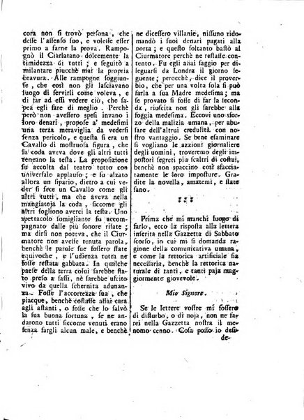 Gazzetta veneta che contiene tutto quello, ch'è da vendere, da comperare, da darsi a fitto, le cose ricercate, le perdute, le trovate, in Venezia, o fuori di Venezia, il prezzo delle merci, il valore de' cambj, ed altre notizie, parte dilettevoli, e parte utili al Pubblico