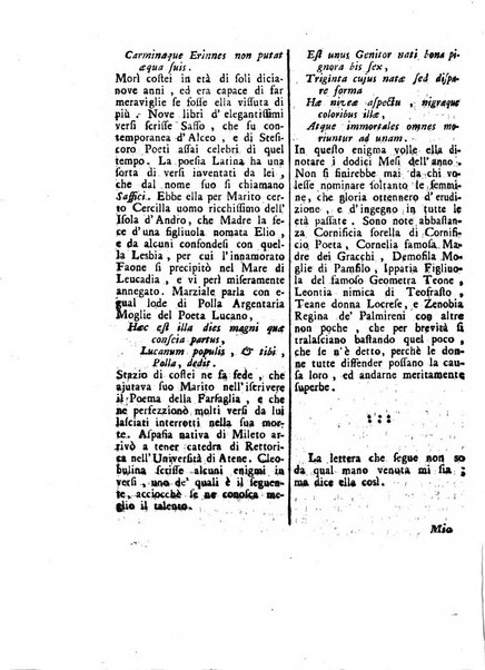 Gazzetta veneta che contiene tutto quello, ch'è da vendere, da comperare, da darsi a fitto, le cose ricercate, le perdute, le trovate, in Venezia, o fuori di Venezia, il prezzo delle merci, il valore de' cambj, ed altre notizie, parte dilettevoli, e parte utili al Pubblico