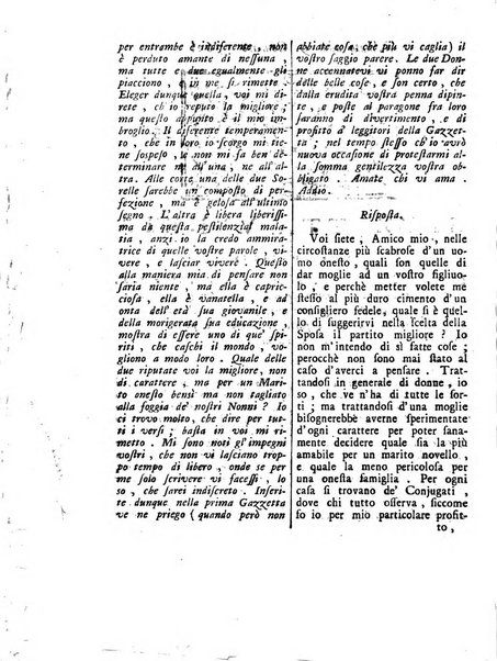 Gazzetta veneta che contiene tutto quello, ch'è da vendere, da comperare, da darsi a fitto, le cose ricercate, le perdute, le trovate, in Venezia, o fuori di Venezia, il prezzo delle merci, il valore de' cambj, ed altre notizie, parte dilettevoli, e parte utili al Pubblico