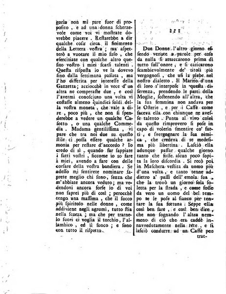 Gazzetta veneta che contiene tutto quello, ch'è da vendere, da comperare, da darsi a fitto, le cose ricercate, le perdute, le trovate, in Venezia, o fuori di Venezia, il prezzo delle merci, il valore de' cambj, ed altre notizie, parte dilettevoli, e parte utili al Pubblico