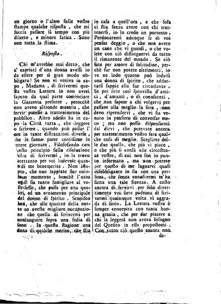 Gazzetta veneta che contiene tutto quello, ch'è da vendere, da comperare, da darsi a fitto, le cose ricercate, le perdute, le trovate, in Venezia, o fuori di Venezia, il prezzo delle merci, il valore de' cambj, ed altre notizie, parte dilettevoli, e parte utili al Pubblico