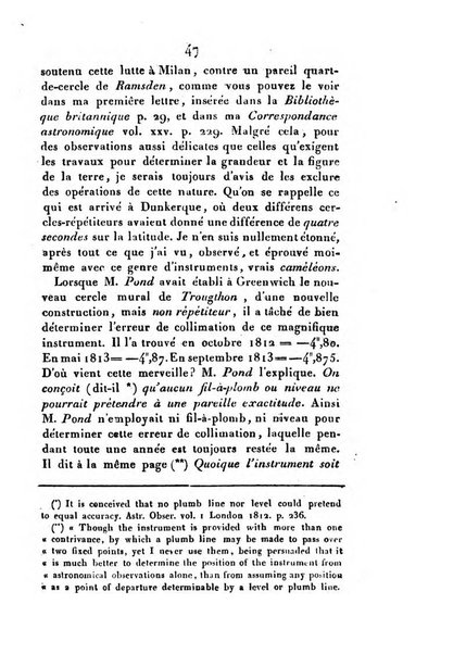 Correspondance astronomique, geographique, hydrographique et statistique du Baron de Zach