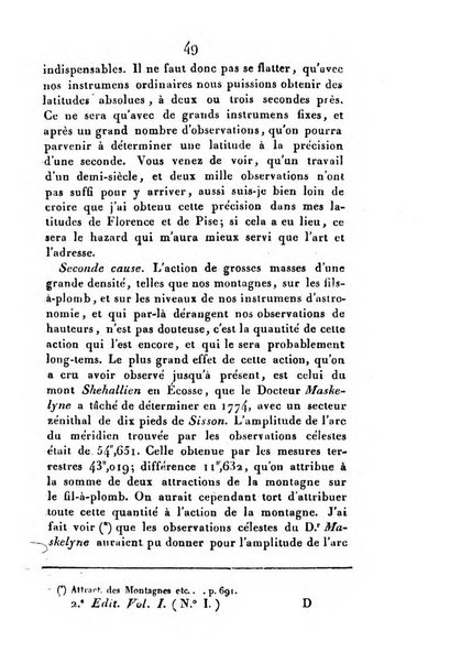 Correspondance astronomique, geographique, hydrographique et statistique du Baron de Zach