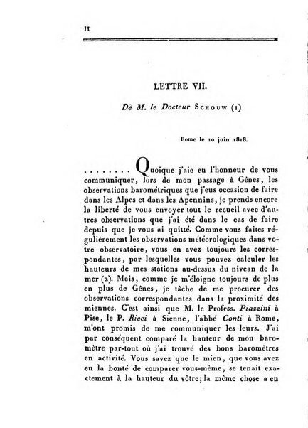 Correspondance astronomique, geographique, hydrographique et statistique du Baron de Zach