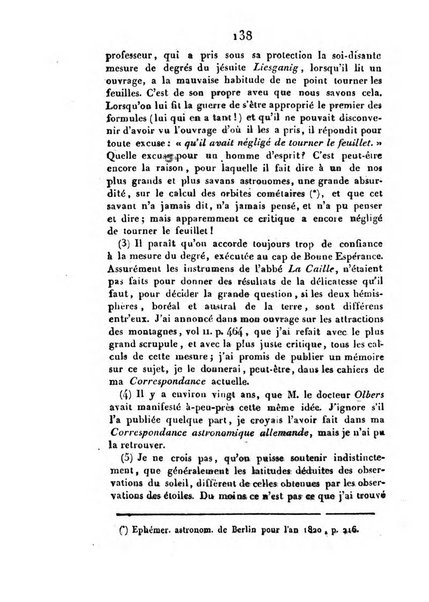 Correspondance astronomique, geographique, hydrographique et statistique du Baron de Zach