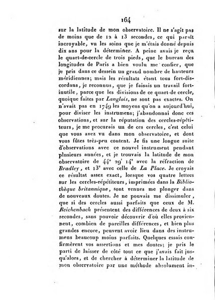 Correspondance astronomique, geographique, hydrographique et statistique du Baron de Zach