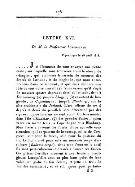 Correspondance astronomique, geographique, hydrographique et statistique du Baron de Zach